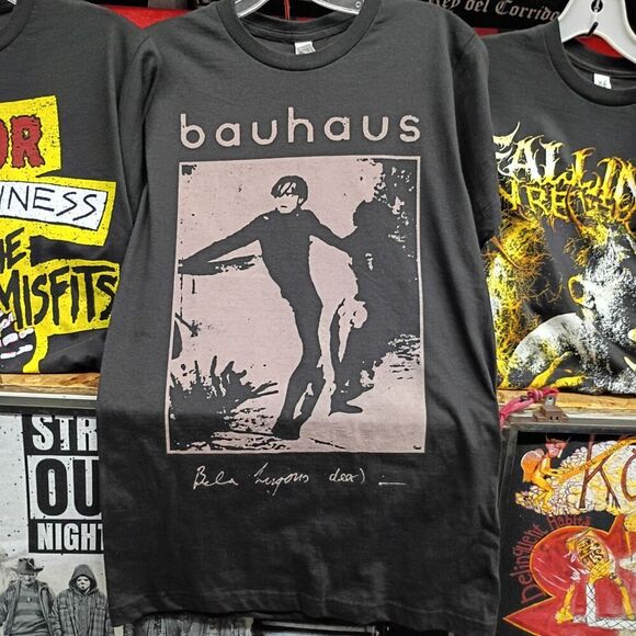 Unbranded Other - RARE Bauhaus  bela lugosi is dead art rock band tee T-shirt size s small